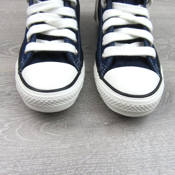 Converse CTAS HI Women's Size 9 Patchwork Denim Blue White Sneakers NEW - Picture 5 of 14
